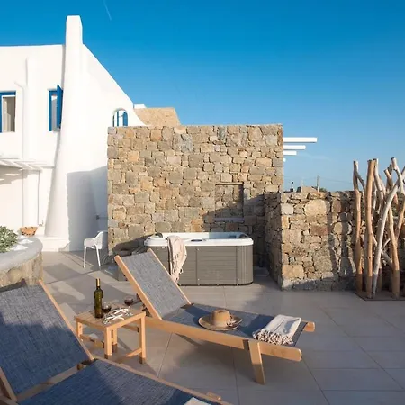 Apartamento Gorgeous Studio In Cycladic Architecture Overlooking The Aegean Houlakia (Mykonos)