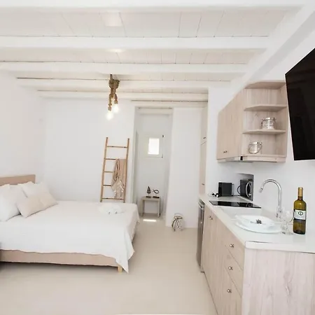 Appartement Gorgeous Studio In Cycladic Architecture Overlooking The Aegean Choulakia