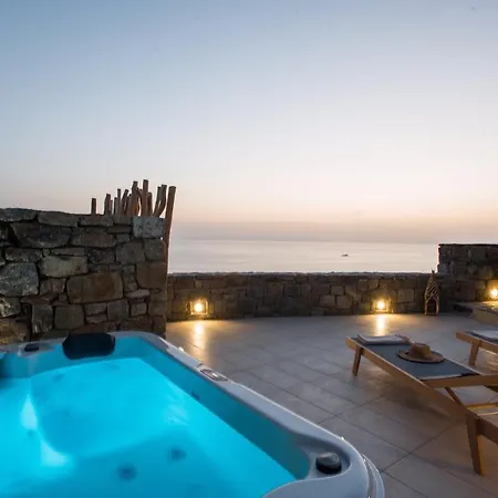 Gorgeous Studio In Cycladic Architecture Overlooking The Aegean Appartement